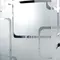 Душевая кабина «Deto» EM-1510N LED 100/100 низкий поддон матовая с рисунком/белая без крыши с гидромассажем с электрикой, изображение №4