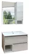 Мебель для ванной подвесная «Comforty» Турин 75 дуб белый, фото №1