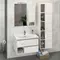 Мебель для ванной подвесная «Comforty» Турин 75 дуб белый, фотография №3