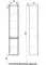 Пенал «Sanstar» Arista 33 подвесной белый правый, изображение №4