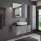Мебель для ванной подвесная «Comforty» Эдинбург 90 бетон светлый, фотография №3