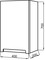 Подвесной шкаф «Cerutti» Пьемонт 40 подвесной белый правый, картинка №2