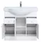 Мебель для ванной «Sanstar» Шармель 80 белая, изображение №8