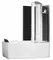 Гидромассажная ванна акриловая «Orans» BT-9501 170/85 с каркасом с сифоном с ручками белая правая, фото №1