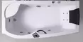 Гидромассажная ванна акриловая «Orans» BT-9501 170/85 с каркасом с сифоном с ручками белая левая, фотография №3
