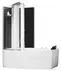 Гидромассажная ванна акриловая «Orans» BT-9501 170/85 с каркасом с сифоном с ручками белая левая, фото №1