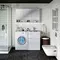 Мебель для ванной «Runo» Орион 120 белая столешница белый мрамор левая/правая, картинка №2