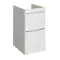 Мебель для ванной «Runo» Орион 105 белая столешница белая левая/правая, картинка №6