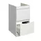 Мебель для ванной «Runo» Орион 105 белая столешница белая левая/правая, фотография №7