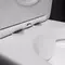 Унитаз компакт безободковый «Timo» Reko белый с сиденьем дюропласт с микролифтом белое, фотография №7