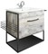 Мебель для ванной подвесная «Sanflor» Бруклин 65 бетон пайн экзотик, фотография №3