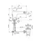 Смеситель для биде «Ideal Standard» Cerafine O BC498AA с донным клапаном хром, картинка №2