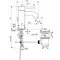 Смеситель для раковины «Ideal Standard» Ceraline BC193AA с донным клапаном хром, картинка №2