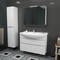 Мебель для ванной подвесная «Albert&Bayer» Avin 105 белая, картинка №6