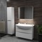 Мебель для ванной подвесная «Albert&Bayer» Avin 105 белая, фотография №7