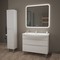 Мебель для ванной подвесная «Albert&Bayer» Avin 105 белая, картинка №14