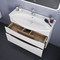 Мебель для ванной подвесная «Albert&Bayer» Avin 105 белая, фото №5
