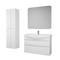 Мебель для ванной подвесная «Albert&Bayer» Avin 105 белая, картинка №26