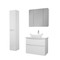 Мебель для ванной подвесная «Albert&Bayer» Avin 80 белая, фотография №15
