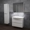Мебель для ванной подвесная «Albert&Bayer» Avin 85 белая, фотография №11