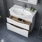 Мебель для ванной подвесная «Albert&Bayer» Avin 85 белая, фото №5