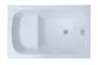 Ванна акриловая «Aquanet» Seed 110/70 без опор без сифона белая, фото №1