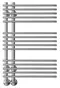 Водяной полотенцесушитель «Ravak» Style 52/80 W хром универсальный, картинка №2