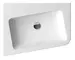 Раковина угловая «Ravak» 10° 65 литьевой мрамор белая левая, картинка №2