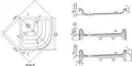 Душевой поддон «Ravak» Ronda EX 90/90 низкий акриловый четверть круга, фотография №3