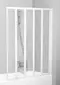 Шторка на ванну пластиковая «Ravak» VS5 Rain/белая универсальная, фото №1