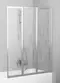 Шторка на ванну пластиковая «Ravak» VS3 115 Rain/сатин универсальная, фото №1