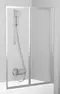 Шторка на ванну стеклянная «Ravak» VS2 105 Transparent/сатин универсальная, фото №1