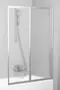 Шторка на ванну стеклянная «Ravak» VS2 105 Grape/сатин универсальная, фото №1