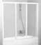 Шторка на ванну стеклянная «Ravak» AVDP3 170 Grape/белая универсальная, фото №1