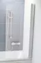 Шторка на ванну стеклянная «Ravak» CVS1 80 Transparent/хром правая, фото №1