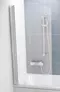 Шторка на ванну стеклянная «Ravak» CVS1 80 Transparent/хром левая, фото №1