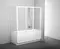 Боковая стенка стеклянная «Ravak» APSV 80 Transparent/белая универсальная, картинка №2 Боковая стенка стеклянная «Ravak» APSV 80 Transparent/белая универсальная, картинка №2