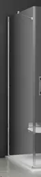 Душевая перегородка «Ravak» Smartline SMPS 100/190 Transparent/хром правая, фото №1