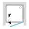Душевая дверь «Ravak» Chrome CSD1 90/195 Transparent/ универсальная, изображение №4