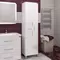Мебель для ванной «СанТа» Омега 80 с 3 дверцами белая, фотография №7