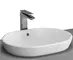 Раковина «Vitra» Metropole 60/45 5942B003-0012 фарфоровая белая, фото №1