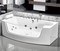 Гидромассажная ванна акриловая «Grossman» GR-18590 185/90 с каркасом с сифоном белая левая, фото №1