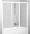 Комплект шторок на ванну «Ravak» AVDP3 120-180 Rain/белая, фото №1