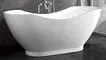 Ванна акриловая «Esbano» Madrid 170 75 с каркасом с сифоном белая, картинка №2