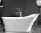 Ванна акриловая «Esbano» Dublin 170/80 с каркасом с сифоном белая, картинка №2