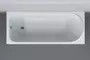 Ванна акриловая «Am.Pm» Sense 170/70 с каркасом и сифоном с каркасом с сифоном белая, фотография №3