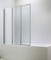 Шторка на ванну стеклянная «Berges Wasserhaus» City 100/140 прозрачная/хром универсальная, фото №1