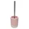 Ёршик для унитаза «Fora» Trendy FOR-TR020 напольный розовый, фото №1
