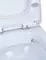 Унитаз компакт безободковый «Belbagno» Albano белый с сиденьем дюропласт с микролифтом белое, фотография №7