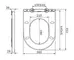 Сиденье для унитаза «Am.Pm» Inspire C507854WH дюропласт с микролифтом белое, картинка №2